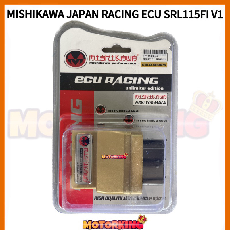 MIISHKAWA JAPAN RACING ECU YAMAHA SRL115i V1 NO LIMIT NO CUT OFF EXTRA POWER PLUG N PLAY