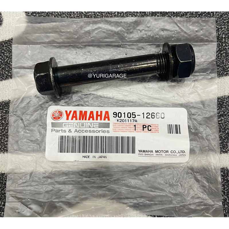YAMAHA Y125ZR Y125Z 125ZR 125Z SKRU MONOSHOCK BAWAH JAPAN (90105-12660/90201-124E4/90185-12134)
