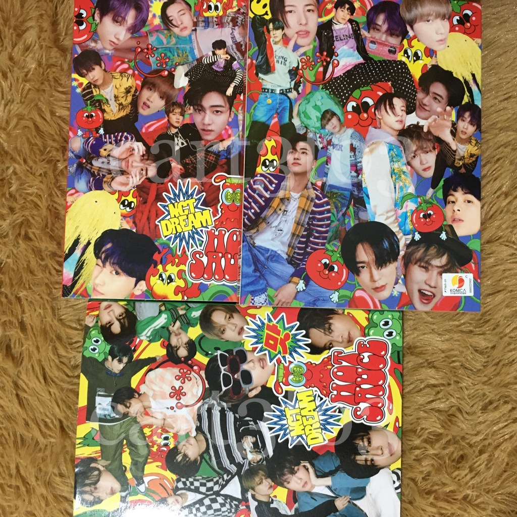 Wts NCT อัลบั้ม MD BINDER (NCT 127, NCT DREAM, NCT 2020, NCT 2021)