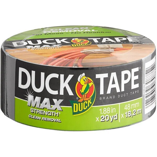 DUCK TAPE Max Strength Clean Removal - 48mm x 18,2m