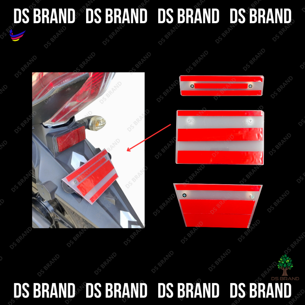 Aksesori Automotif/ Bracket Tapak Papan No Plate Motor / วัสดุ 100% PP /