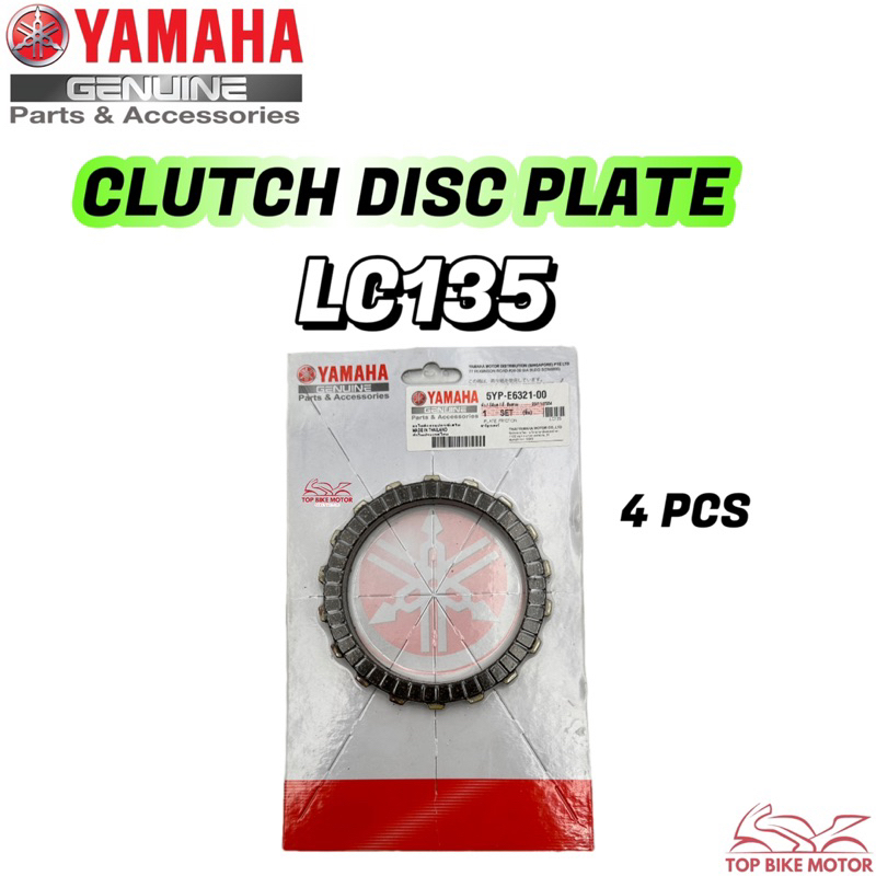 YAMAHA LC135 CLUTCH PLATE SET LC135 4S (5YP) LC135 V1 V2 V3 V4 CLUTCH DISK CLUTCH SET