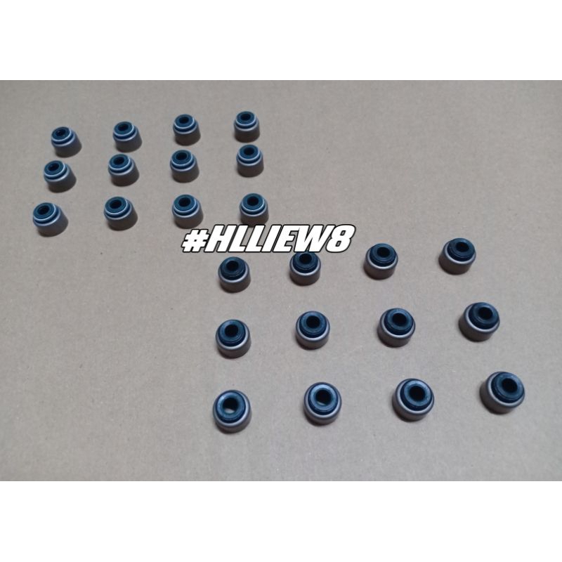 [ hlliew8 ] ชุดซีลก้านวาล์วเครื่องยนต์ Honda V6 J30A 3.0 ( 24 ชิ้น )