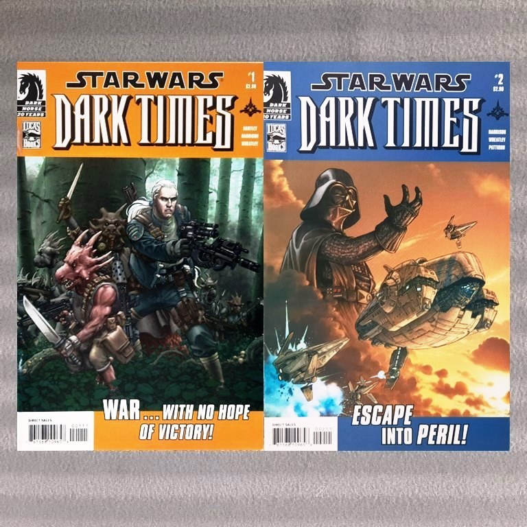 Star Wars: Dark Times 1- 2 (Set) Dark Horse Comics (IP)