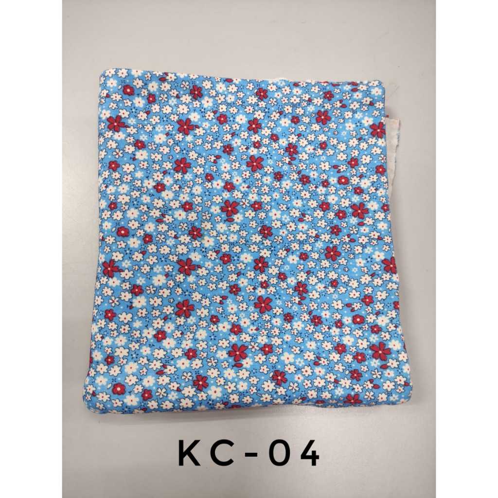 {KNIT COTTON} KC-04 I Kain Memeri I Kain เสื้อยืด I คอรักดอกไม้