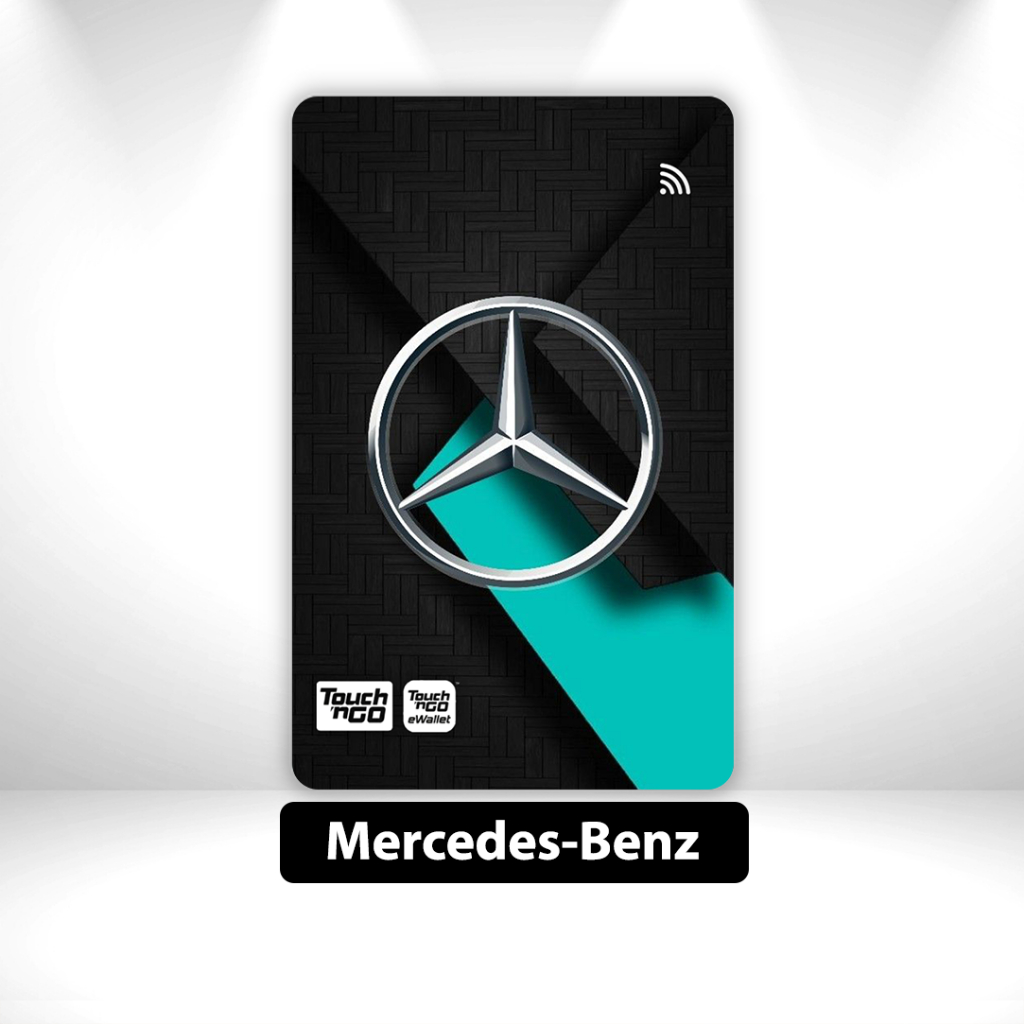 [สติ๊กเกอร์เท่านั้น*] Mercedes-Benz - สติ๊กเกอร์ TNG สติ๊กเกอร์ TNG การ์ด NFC Skincard Cover Mercede