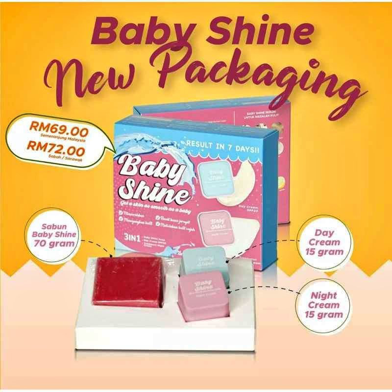 Baby Shine by Dato Aliff Syukri Terrek Laris /babyshine aslegacy/ krim hilang parut /, bshine / b-sh
