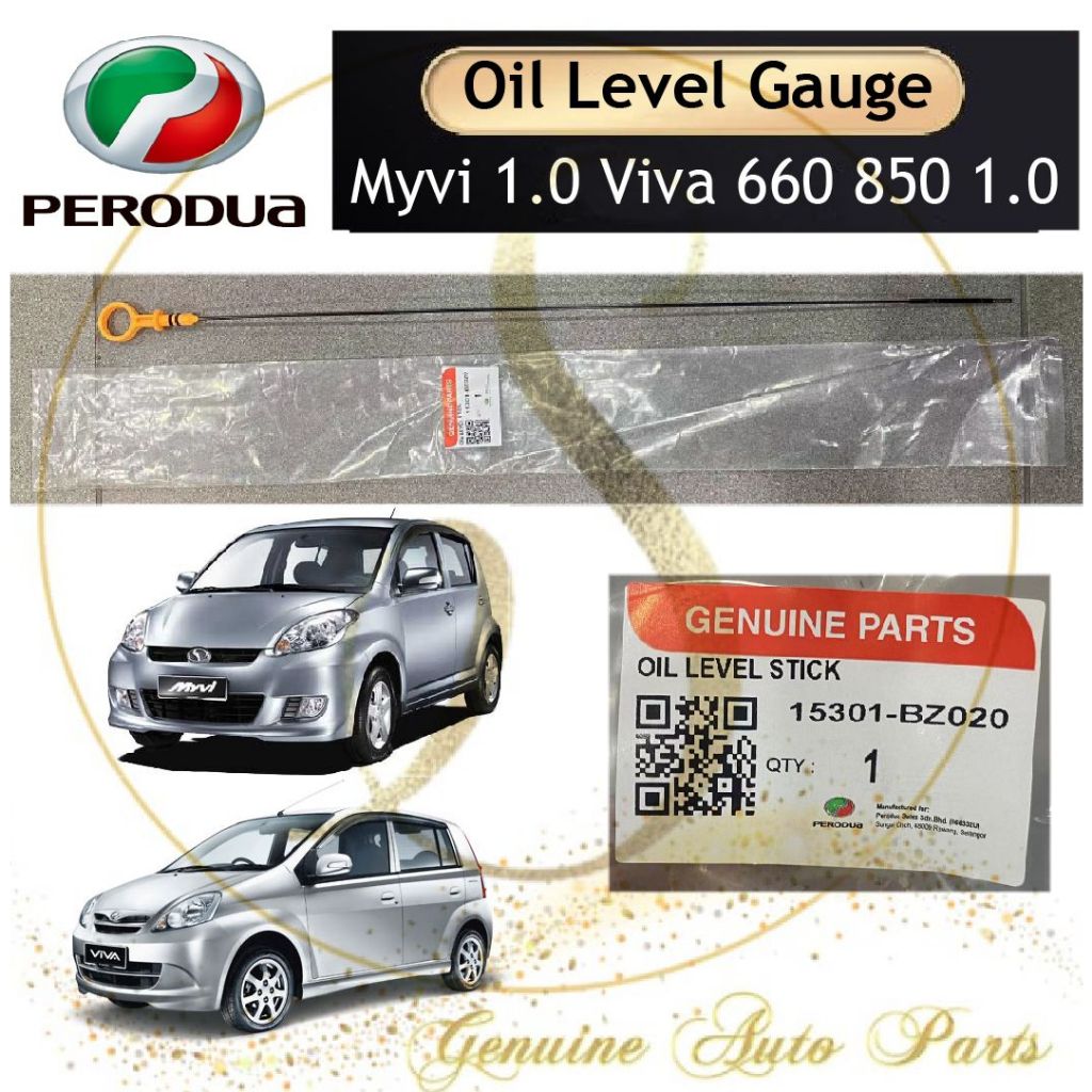 PERODUA VIVA 660 850 1.0 MYVI 1.0 ENGINE OIL STICK DIPSTICK OIL GAUGE LEVEL 15301-BZ020