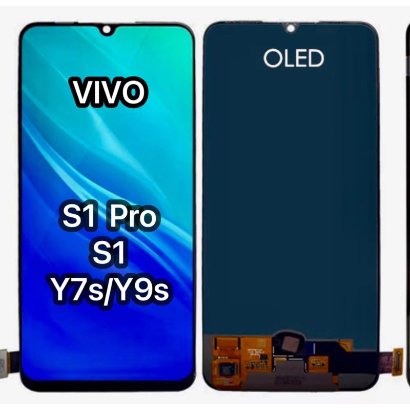 LCD VIVO S1/ S1 Pro/ Y7s/ Y9s/ Z5 / IQOO NEO 855 สําหรับกระจกหน้าจอสัมผัส Digitizer