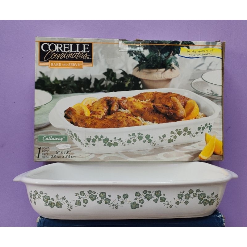 ใหม่เอี่ยม Corningware Callaway Bake & Serve