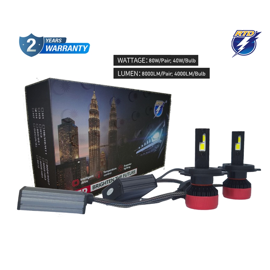 RAYTON RTD G10 LED SUPER BRIGHT รถ HEADLIGHTS H7 รถ LED Canbus H4 LED H1 H8 H11 H3 HB3 9005 HB4 9006