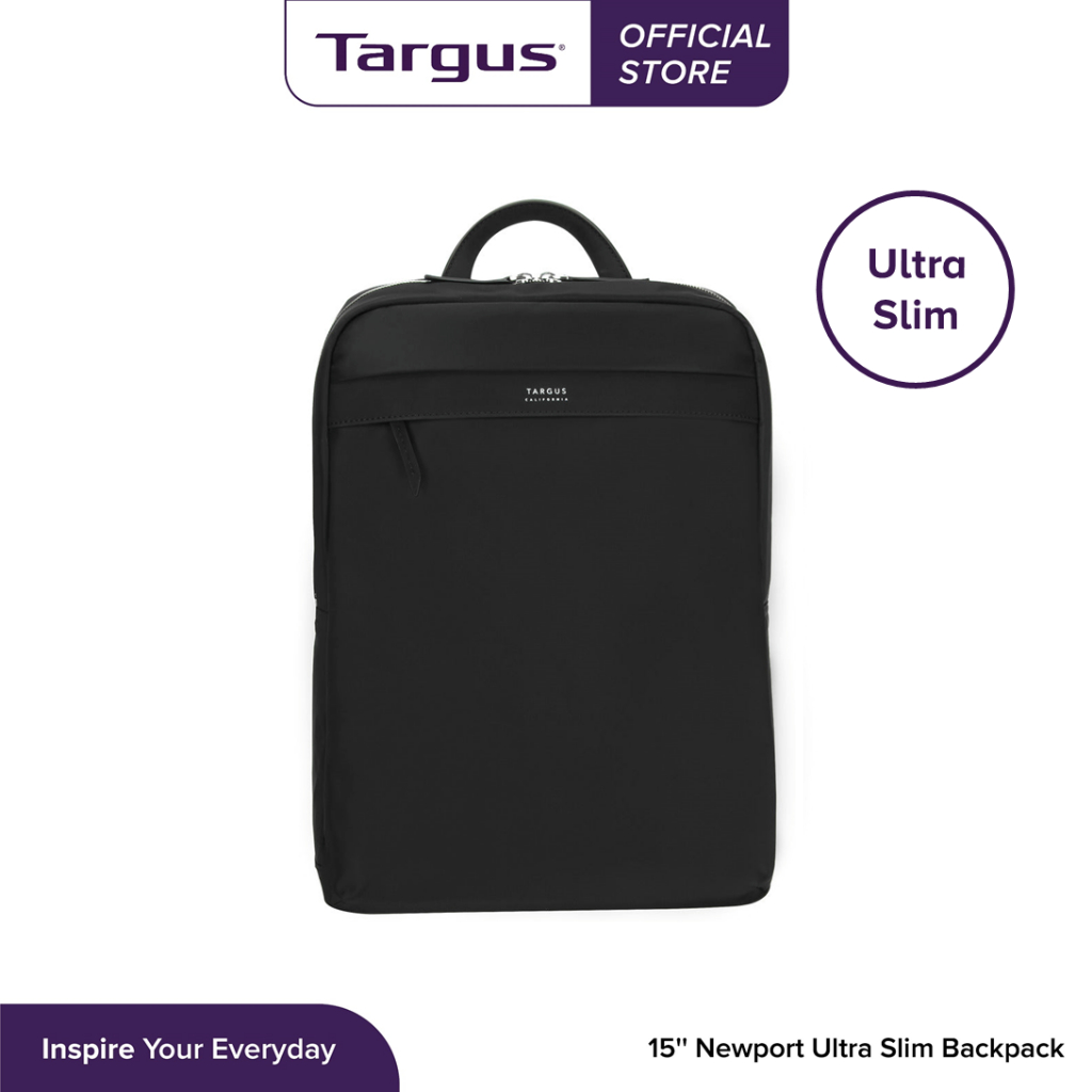 Tbb598 - TARGUS 15 INCH NEWPORT ULTRA SLIM BACKPACK (สีดํา)