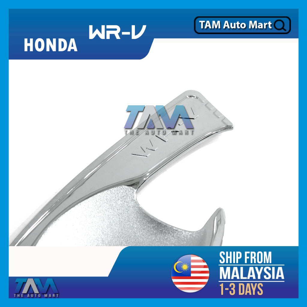 Honda WR-V WRV (2023 - 2025) ด้ามจับด้านนอก Chrome Gloss Black สําหรับ WRV Tam Auto Mart อุปกรณ์ตกแต