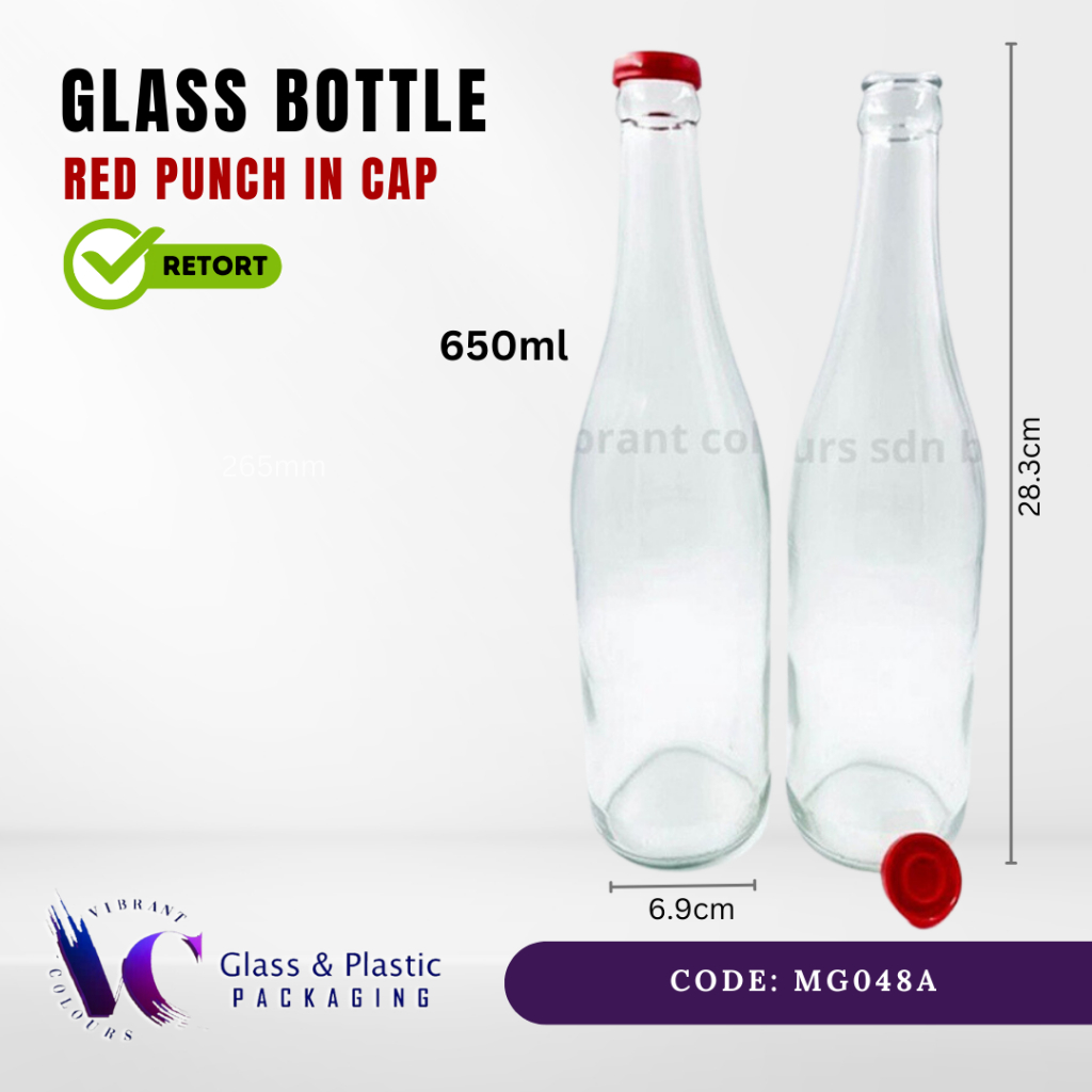 ขวดแก้ว 650ML พร้อมหมวก = 1KG HONEY MG048 POST TODAY !