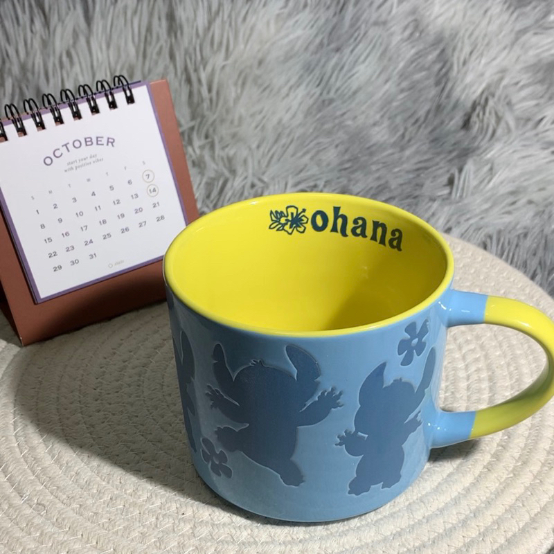 แก้วเซรามิคลายการ์ตูน Disney Stitch Ohana