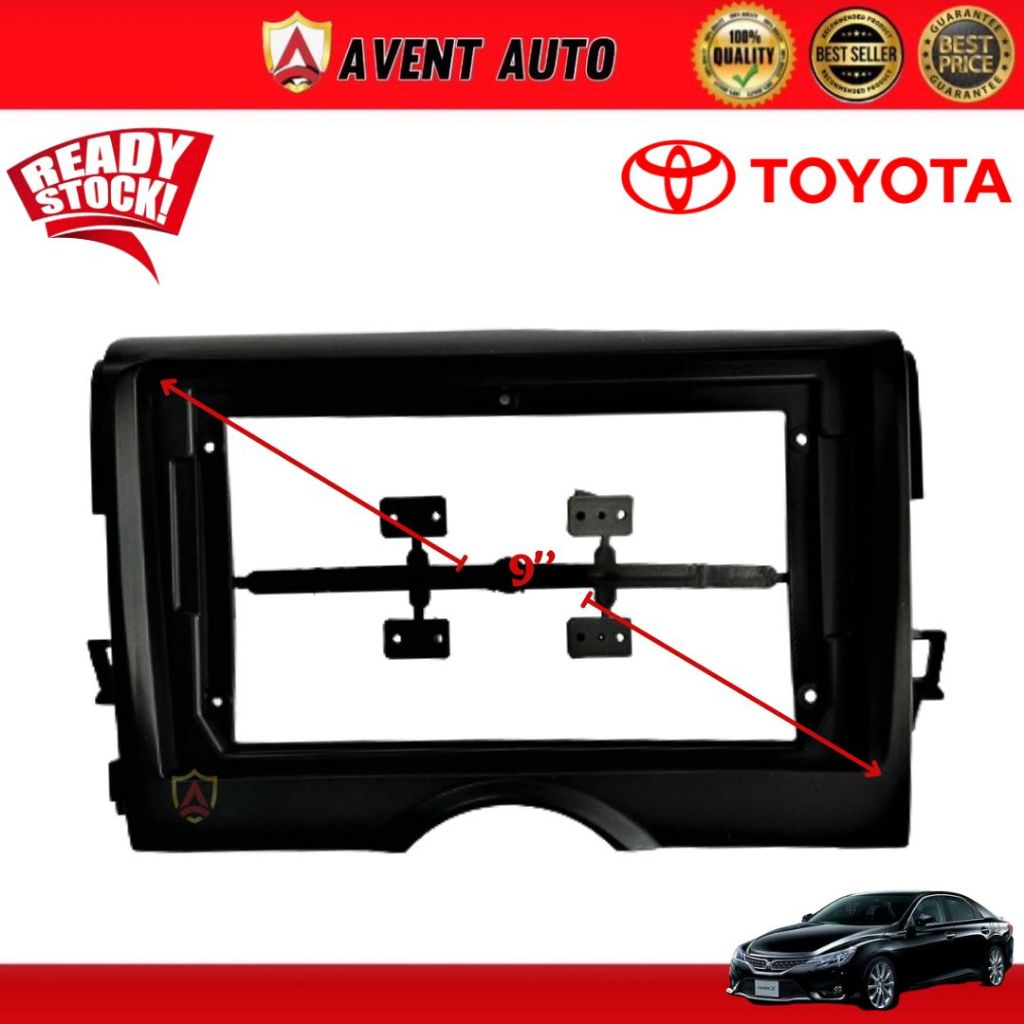 ปลอก Android Player 9" Toyota Mark-X 2012