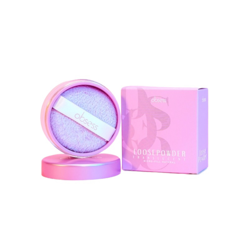 Translucent LOOSE POWDER OBSESS COSMETIC