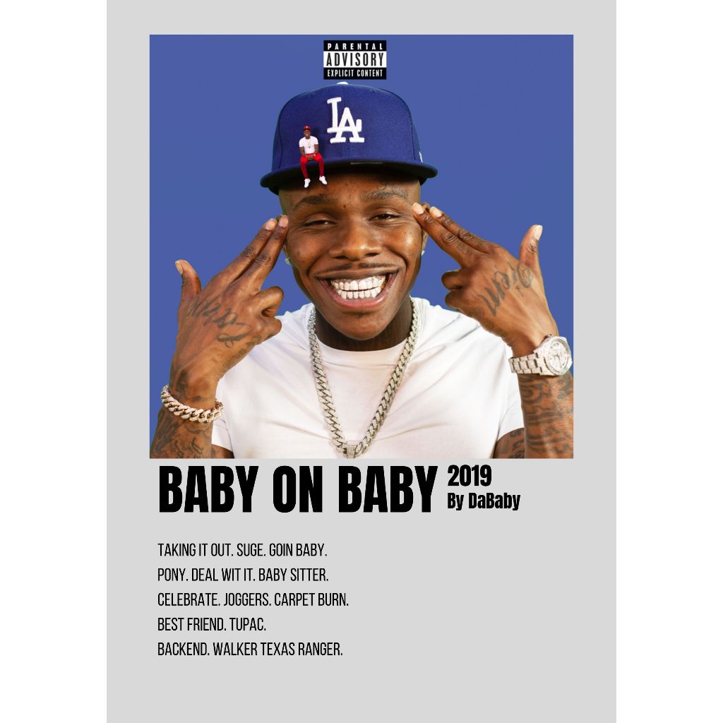 อัลบั้มปกโปสเตอร์ Baby On Baby by DaBaby