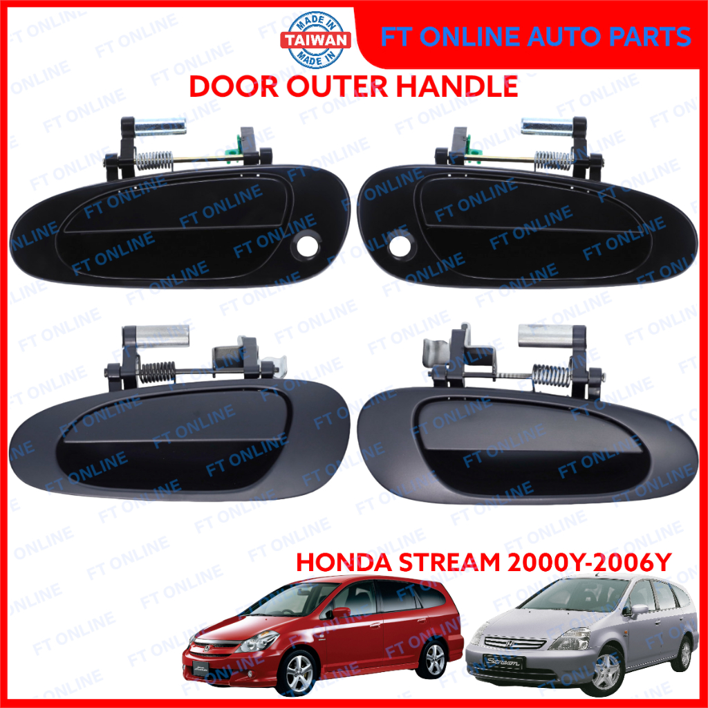HONDA STREAM 2000-2006 S7A S7C RN1 RN2 RN3 RN4 RN5 ประตูมือจับด้านนอก 2001 2002 2003 2004 2005