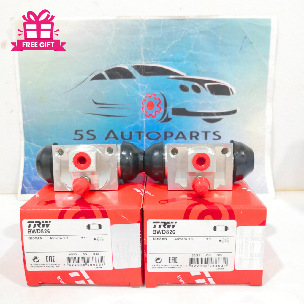 TRW Nissan Almera N17 ปั้มเบรค/กระบอกล้อ 3/4 (BWD826) 44100-3HA0A
