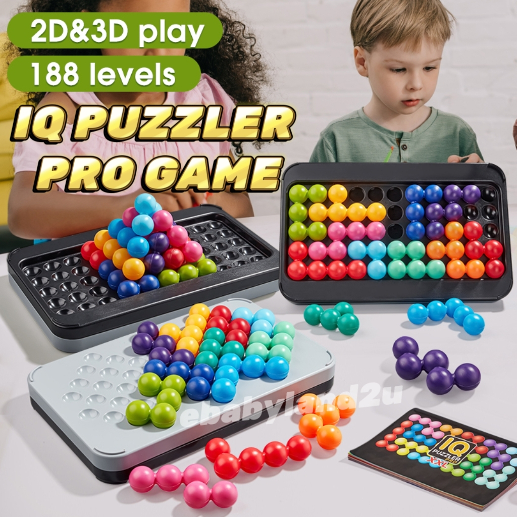 BIG IQ GAMES IQ Fit Games ของเล่นเด็กเกมปริศนาเกมสนุกเกมเพื่อการศึกษาสําหรับเด็ก