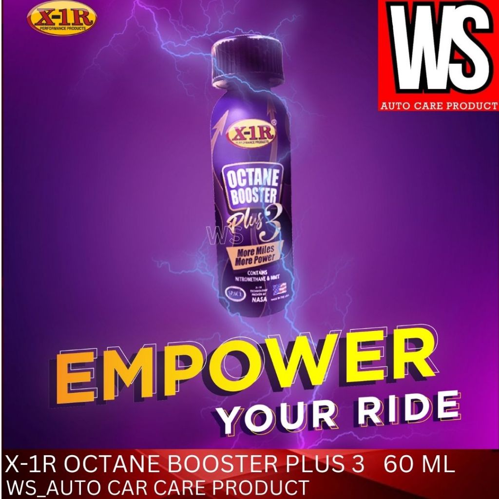 X-1R X1R Octane Booster Plus 3 60มล