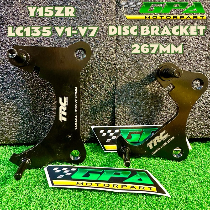 TRC RACING แผ่น 267MM BRACKET PNP PUMP PNP SAHAJA Y15ZR LC135V2-V7