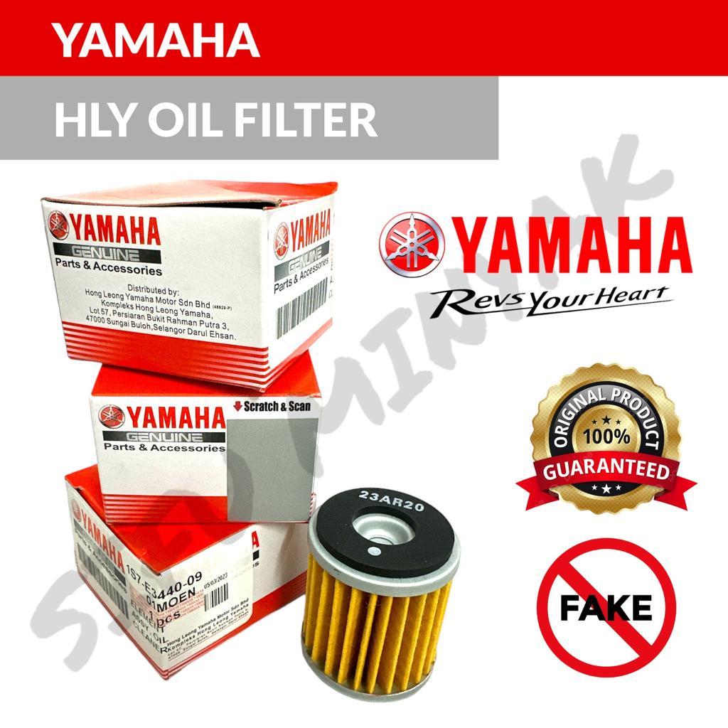 YAMAHA กรองน้ํามันเครื่อง HLY กรองน้ํามัน LC135 Y15 FZ150 SRL115 PENAPIS MINYAK FILTER GOT QR CODE