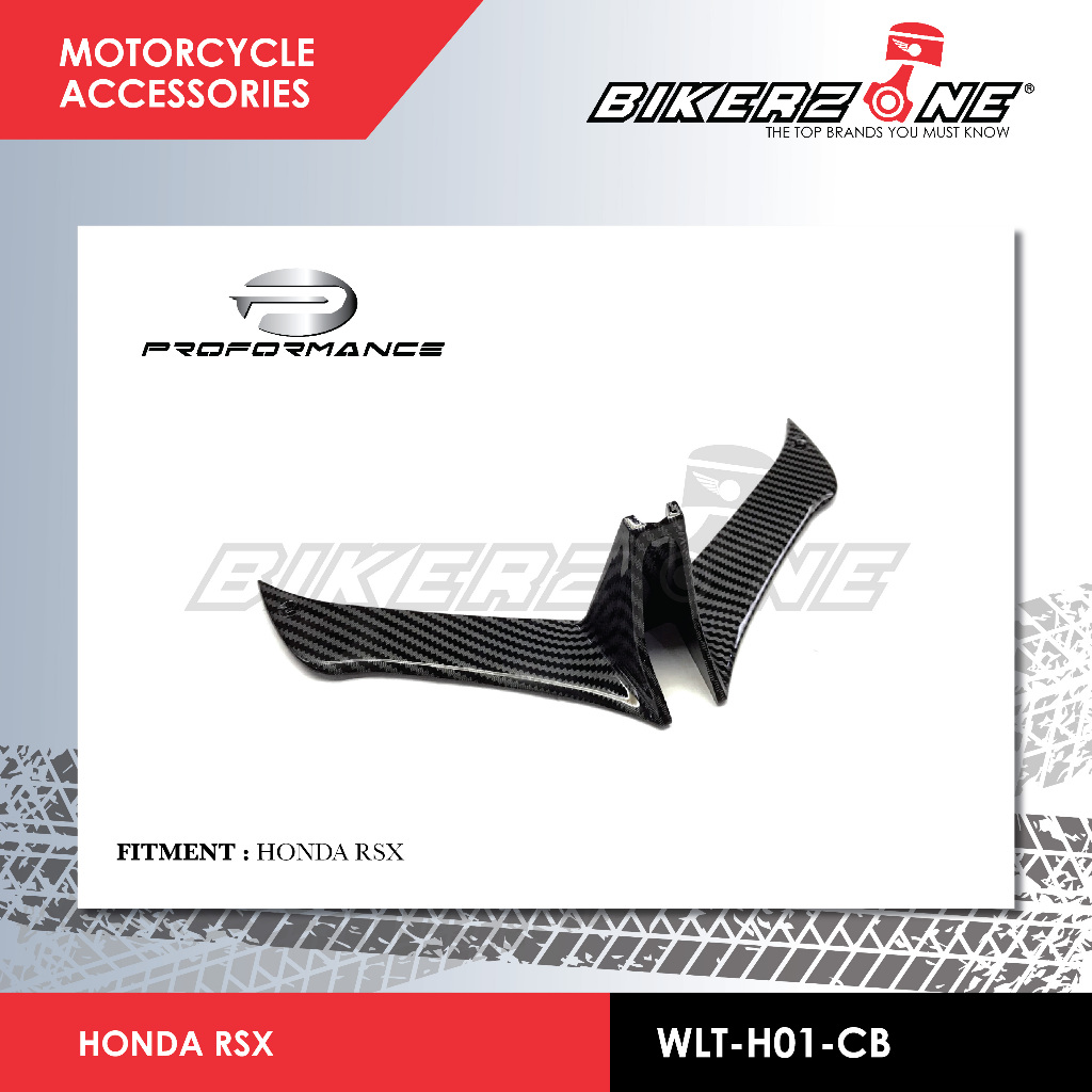 WINGLET HONDA RSX WLT-H01-CB โดย Bikerzone Official Store