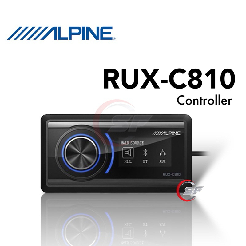 Alpine RUX-C810 รีโมทคอนโทรลสําหรับ Alpine Status HDP-D90 DSP เครื่องขยายเสียง