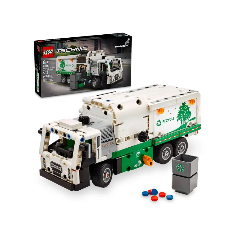 [Bricks Concept] LEGO 42167 Mack® รถบรรทุกขยะไฟฟ้า LR -