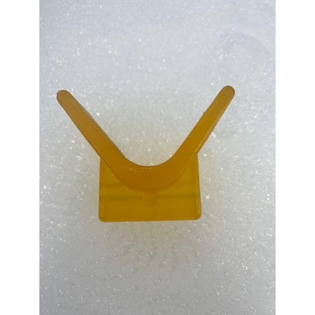 MARINE BOATING TRAILER POLYMER BOW STOP Y RUBBER 4-3/4" X 2-7/8"