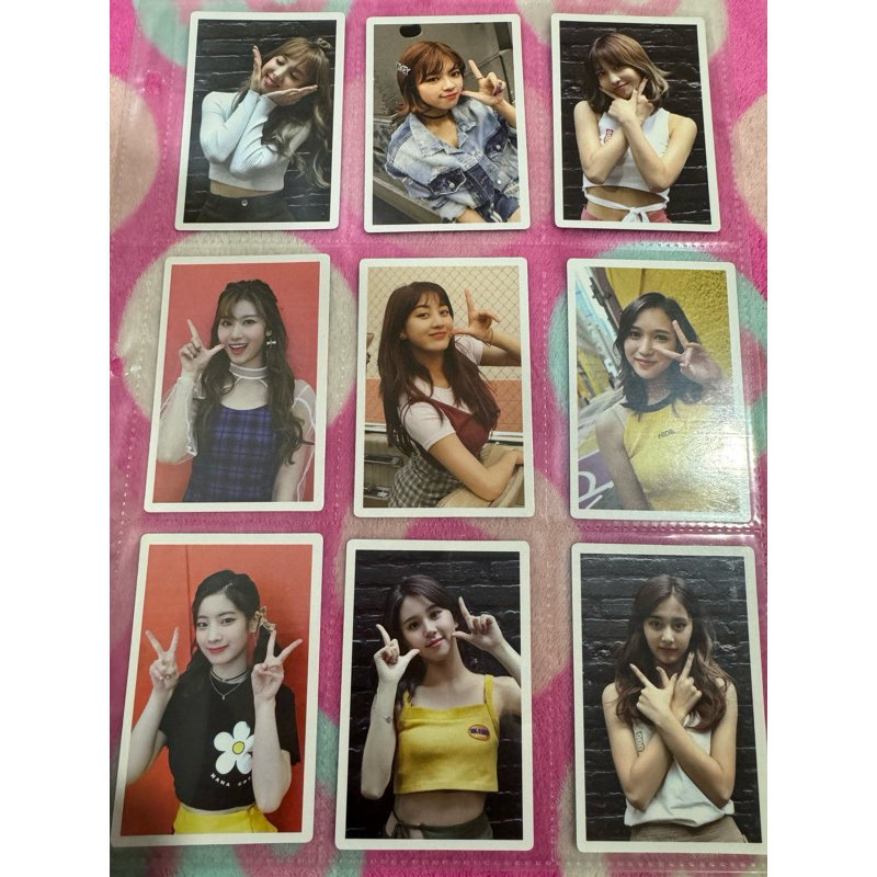 TWICE Twicetagram Likey โฟโต้การ์ดโมโนกราฟอย่างเป็นทางการ