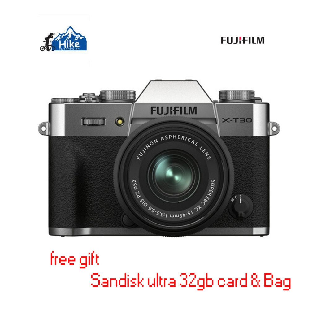 FUJIFILM X-T30 II สีเงิน พร้อม XC 15-45mm OIS PZ Lens Fujifilm