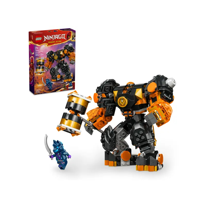 [Bricks Concept] LEGO 71806 Coles Elemental Earth Mech -