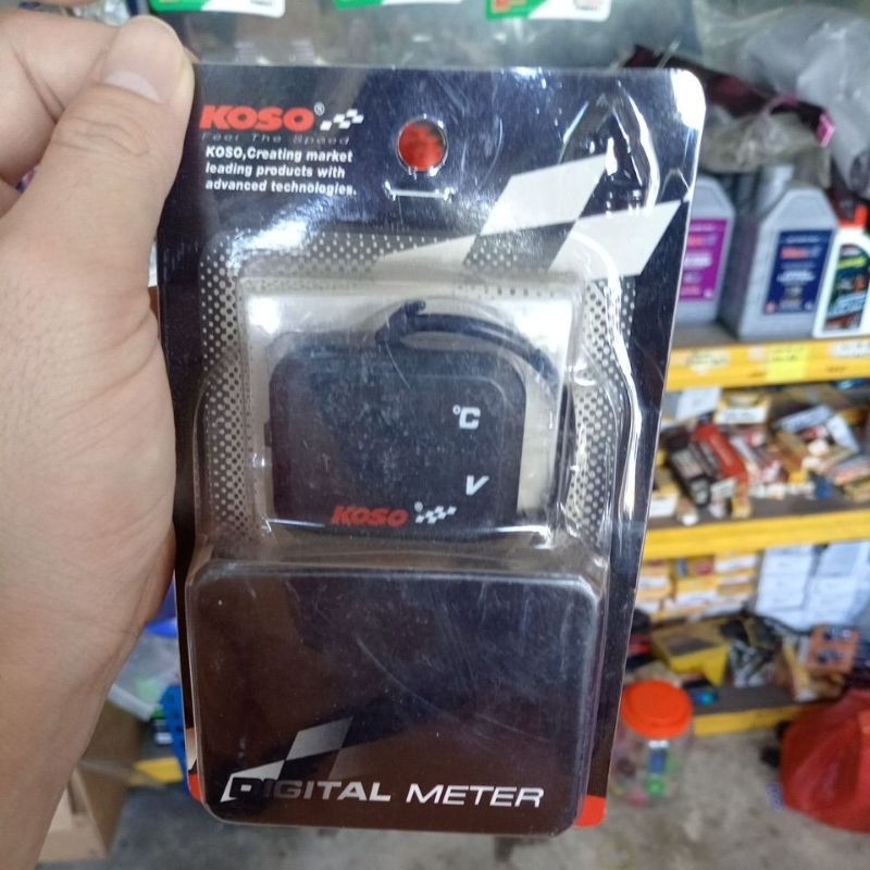 KOSO DIGITAL METER VOLT METER UNIVERSAL