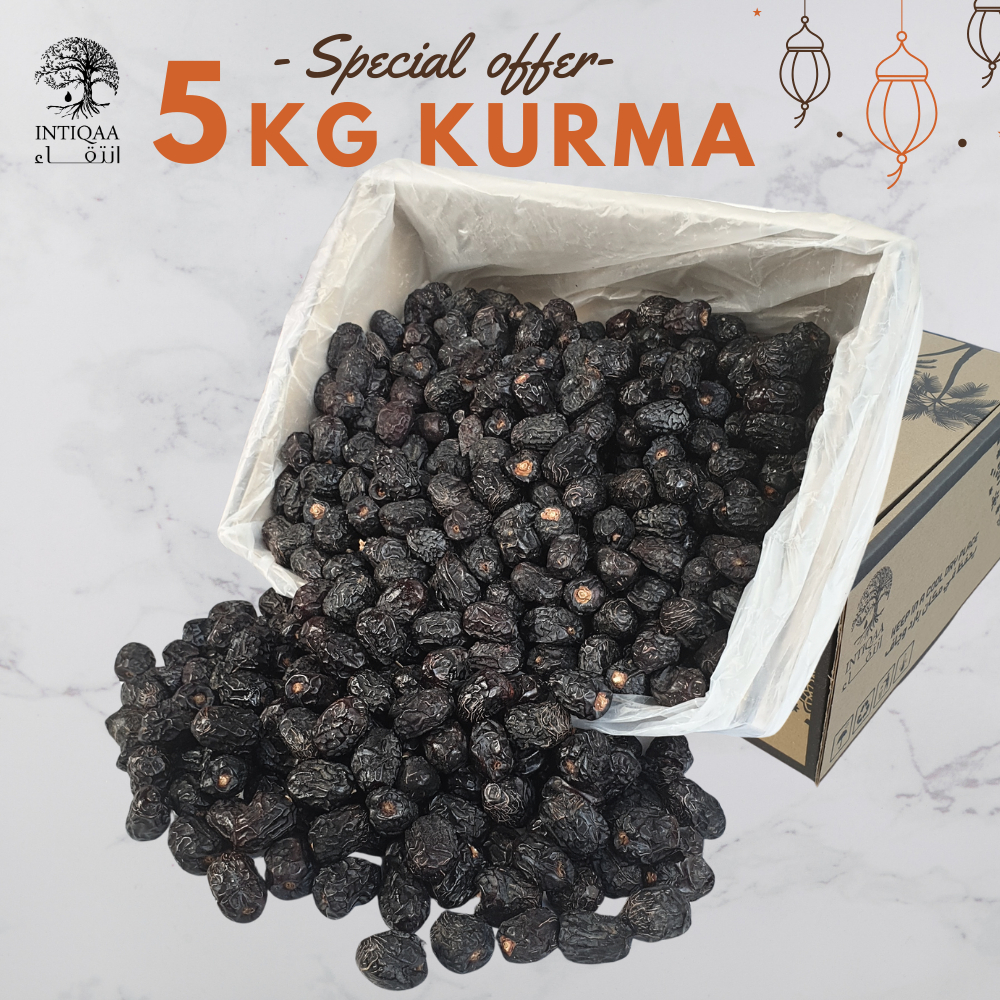 Ajwa Al-Madinah 5KG Kurma Ajwa (ใหญ่/กลาง/เล็ก) / Mabroom / Mariami / Sukari (แห้ง) / Medjool / Safa