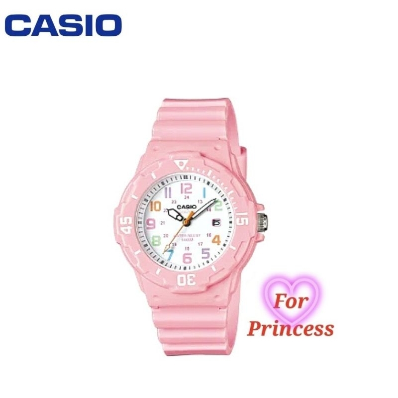 Casio นาฬิกาเด็ก LRW-200H-4B2 นาฬิกาข้อมือนักเรียนนาฬิกาสปอร์ตอะนาล็อก LRW-200H LRW200H 200H LRW lrw