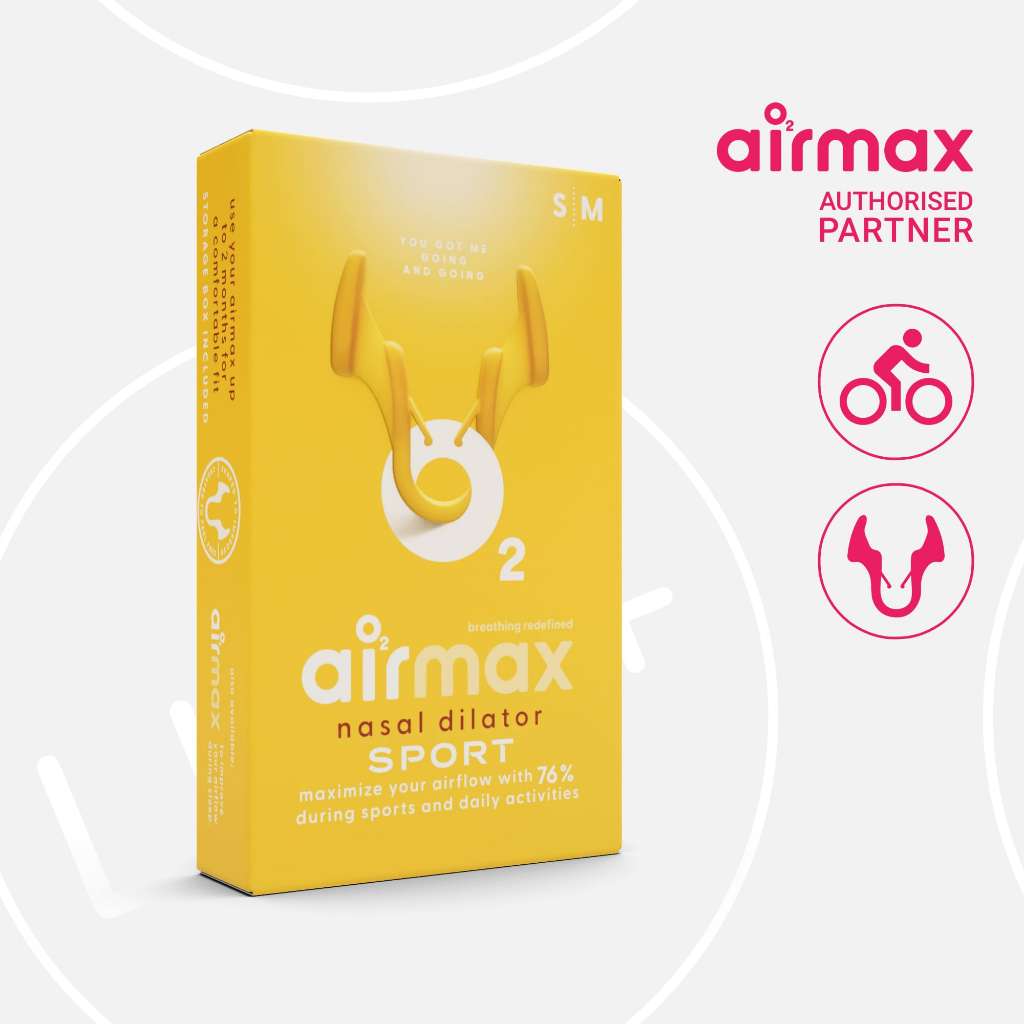 Airmax Nasal Dilator Sport | Nose Breathing Strip Expander Opener Anti Snoring Snore Stopper Dengkur