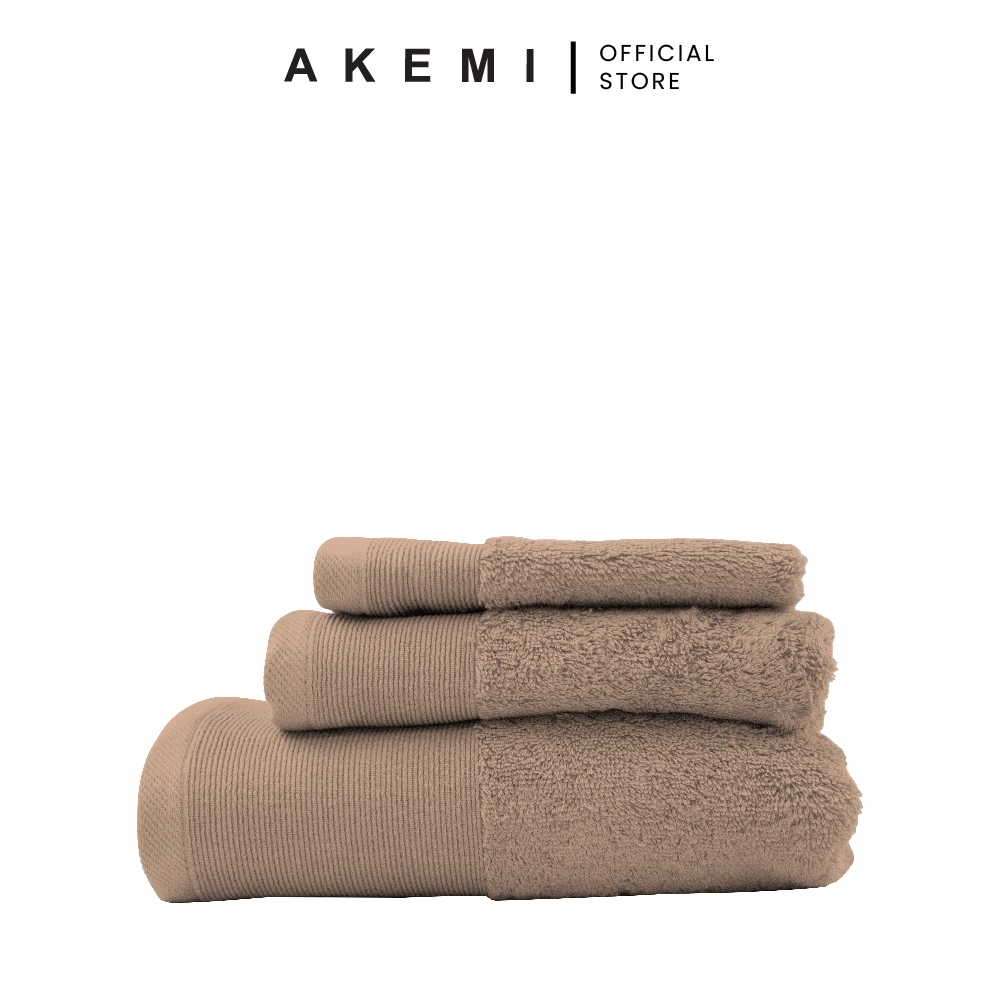 Akemi ผ้าขนหนู ผ้าฝ้าย ไม้ไผ่ (41 ซม. x 76 ซม.)