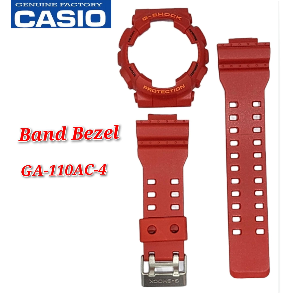 อะไหล่ทดแทน Casio G-Shock GA-110AC-4 -Band and Bezel ..
