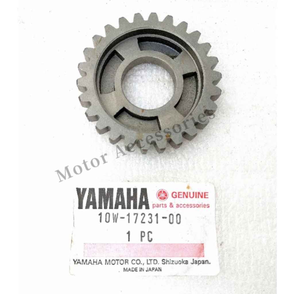 YAMAHA RXZ COUNTER SHAFT 3RD GEAR 26T 0 10W-1731-00 RXZ135 125Z Y125Z 125Z ล้อ 26T GEARBOX GEAR BOX 