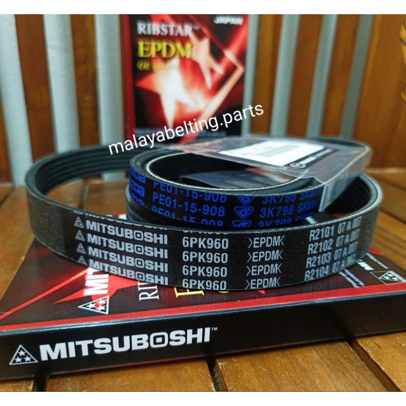 MAZDA 6 2.0 / MAZDA CX5 2.0 / MAZDA 3 SKYATIVE ,CX3 FAN BELT ( 6PK960 - 3PK798 SF ) ( 100.000KM )