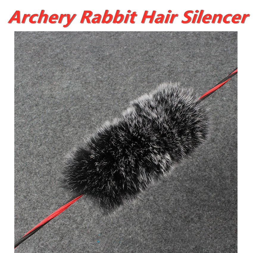 ยิงธนูกระต่ายผม Bow String Bowstring Stabilizer Silencer