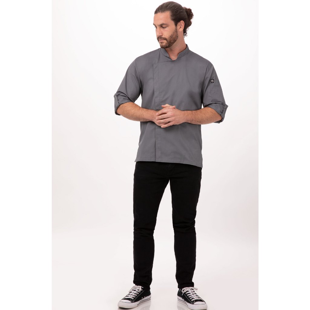 Chef Works Men Lansing Chef Jacket - BCMC010