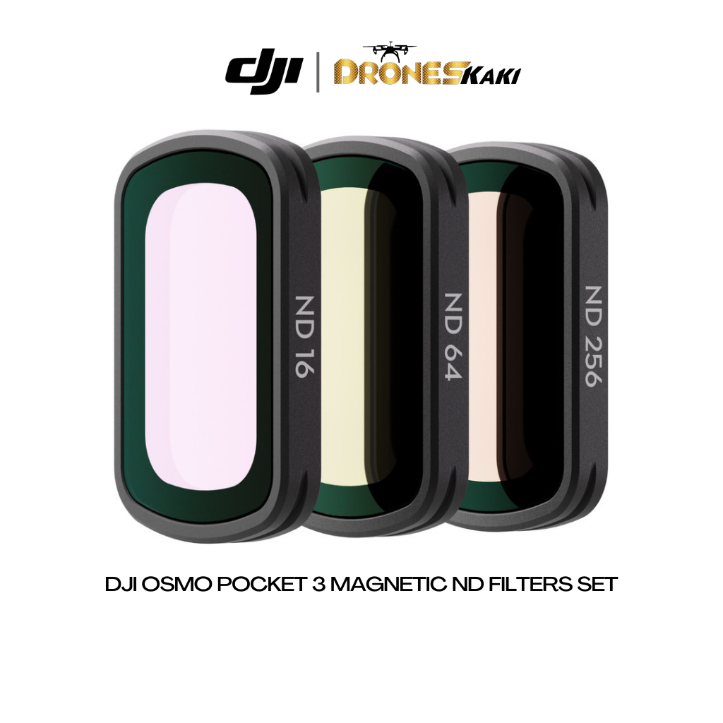 Dji Osmo Pocket 3 ชุดฟิลเตอร์แม่เหล็ก ND