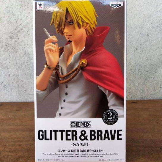 ฟิกเกอร์ Banpresto One Piece GLITTER BRAVE-Sanji- Sanji ปกติ verA ตัวเลขของเล่น