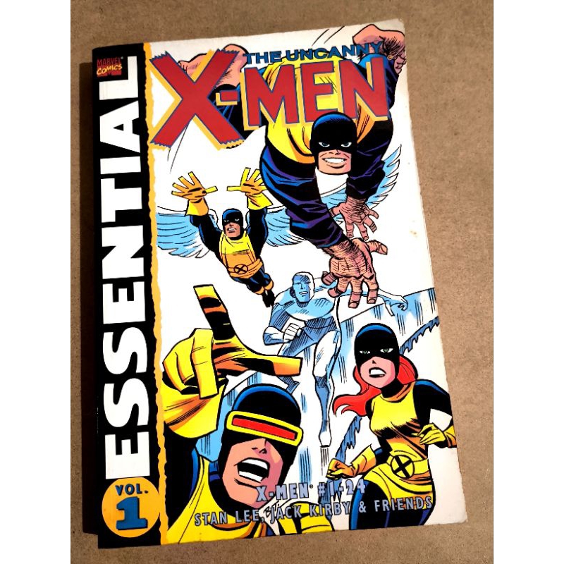 The Uncanny X-men 1-24 Marvel Comics Essential Vol 1 เล่มโดย Stan Lee Jack Kirby