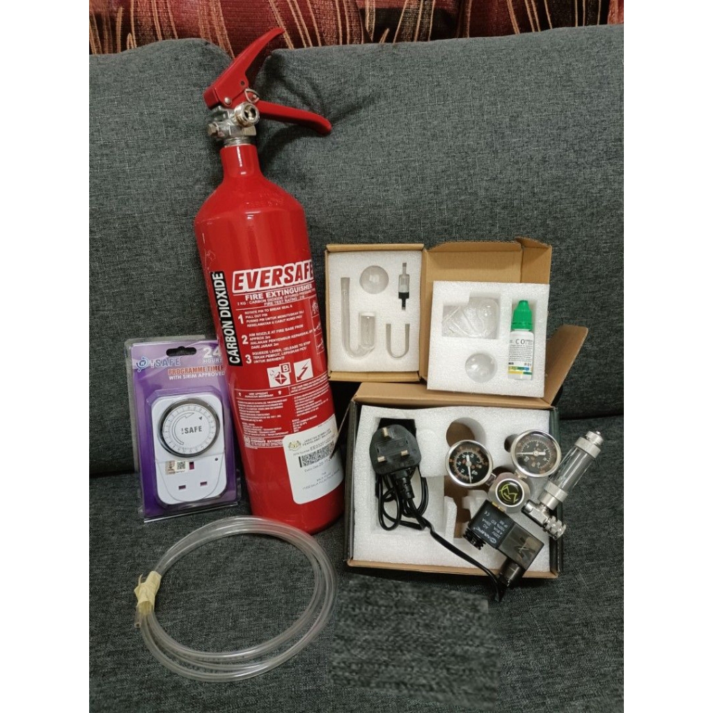 Co2 สําหรับ Aquascape ครบชุด