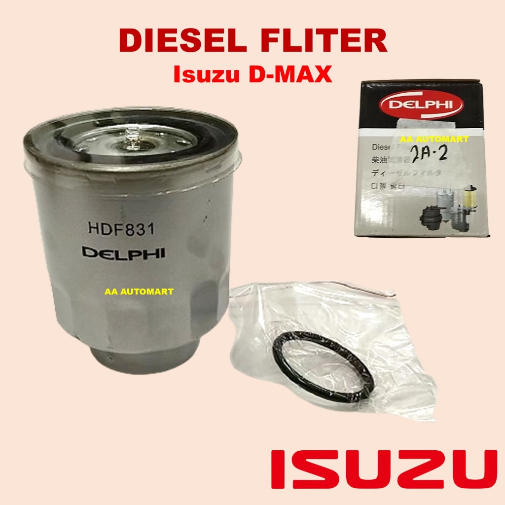 รับประกัน Isuzu D-MAX DMAX ไส้กรองน้ํามันดีเซล HDF831